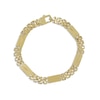 Thumbnail Image 1 of Men's Link Bracelet 10K Yellow Gold 8.5&quot;