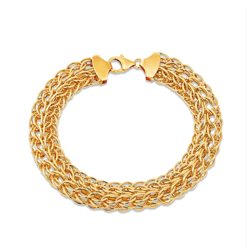 Main Image 1 of Sedusa Link Bracelet 14K Yellow Gold 7.5&quot;