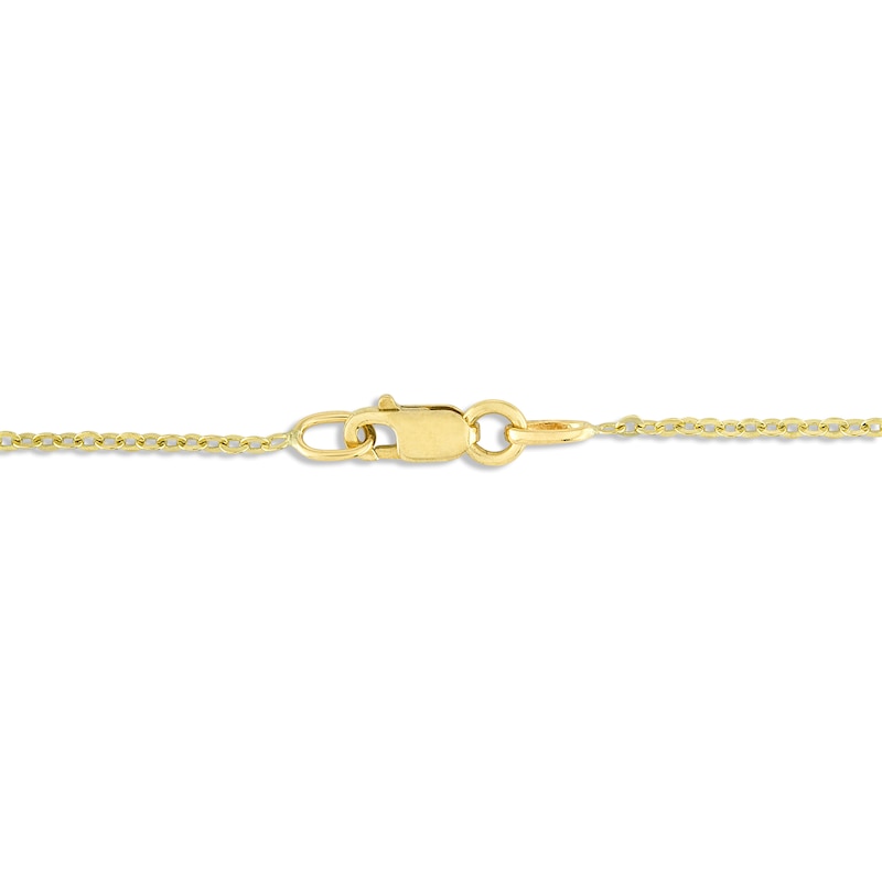 Main Image 2 of Infinity Anklet 14K Yellow Gold 9.75&quot;