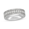 Thumbnail Image 1 of Neil Lane Men's Diamond Brick Edge Wedding Band 5/8 ct tw 14K White Gold