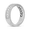 Thumbnail Image 2 of Neil Lane Men's Diamond Brick Edge Wedding Band 5/8 ct tw 14K White Gold