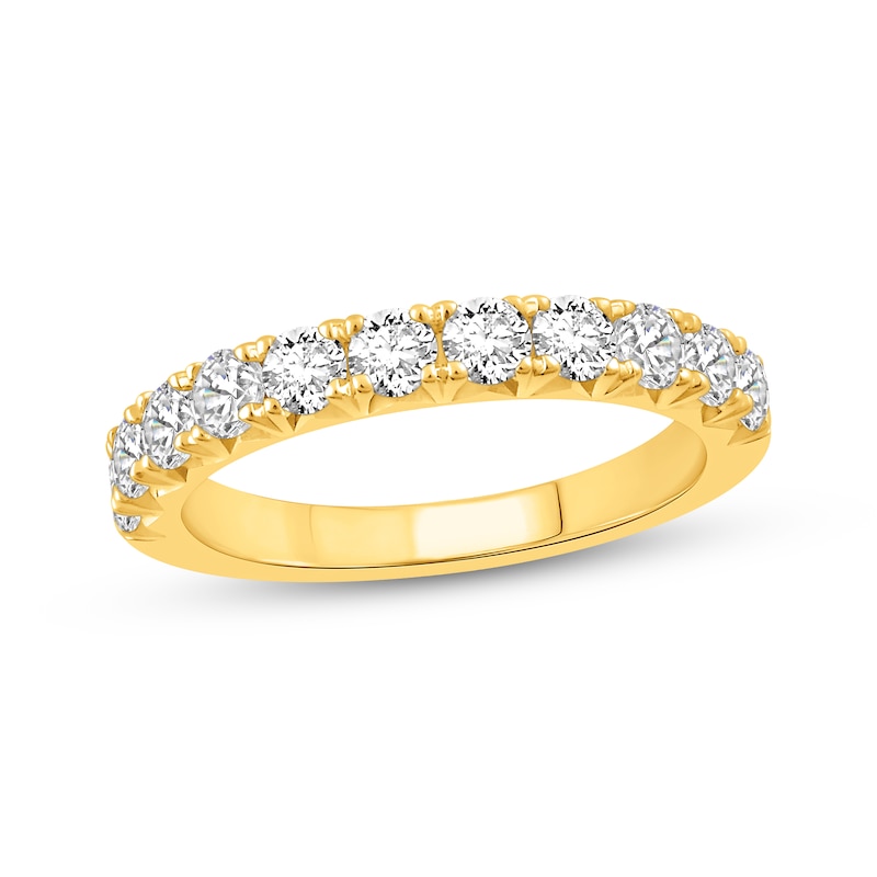 Lab-Created Diamonds by KAY Anniversary Ring 1 ct tw 14K Yellow Gold