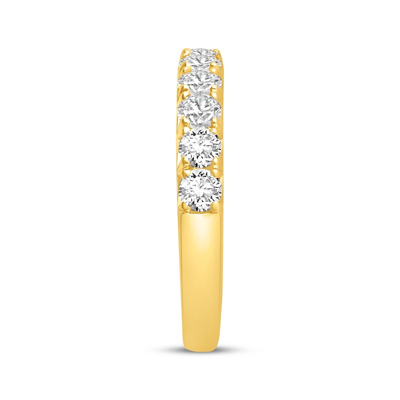 Main Image 2 of Lab-Grown Diamonds by KAY Anniversary Ring 1 ct tw 14K Yellow Gold