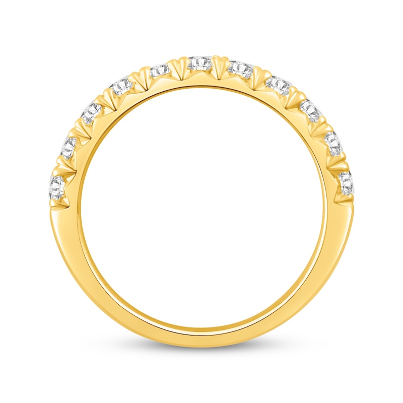 Main Image 3 of Lab-Grown Diamonds by KAY Anniversary Ring 1 ct tw 14K Yellow Gold