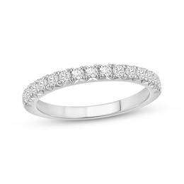 Lab-Grown Diamonds by KAY Anniversary Ring 1/2 ct tw 14K White Gold