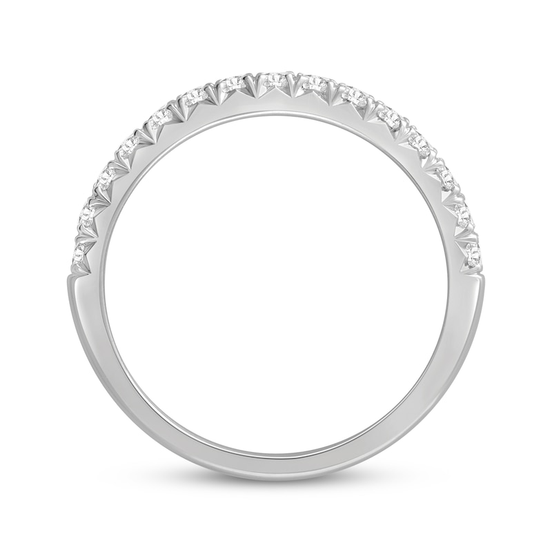 Lab-Grown Diamonds by KAY Anniversary Ring 1/2 ct tw 14K White Gold