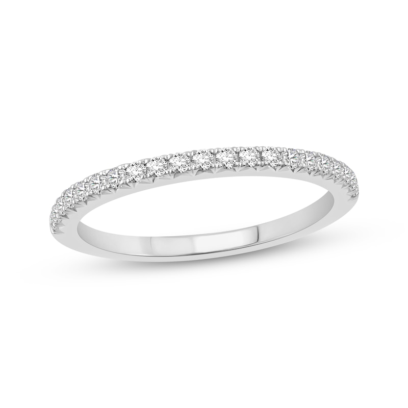 Lab-Grown Diamonds by KAY Anniversary Ring 1/4 ct tw 14K White Gold