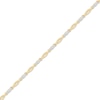 Thumbnail Image 2 of Diamond Three-Stone Link Bracelet 1/4 ct tw 10K Yellow Gold 7.25&quot;