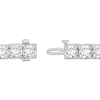 Thumbnail Image 2 of Lab-Grown Diamonds by KAY Oval-Cut Tennis Bracelet 21 ct tw 14K White Gold 7&quot;