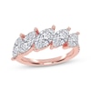 Thumbnail Image 1 of Lab-Grown Diamonds by KAY Marquise-Cut Tilted Ring 2 ct tw 14K Rose Gold