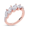 Thumbnail Image 2 of Lab-Grown Diamonds by KAY Marquise-Cut Tilted Ring 2 ct tw 14K Rose Gold