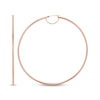 Thumbnail Image 3 of Tube Hoop Earrings 10K Rose Gold 80mm