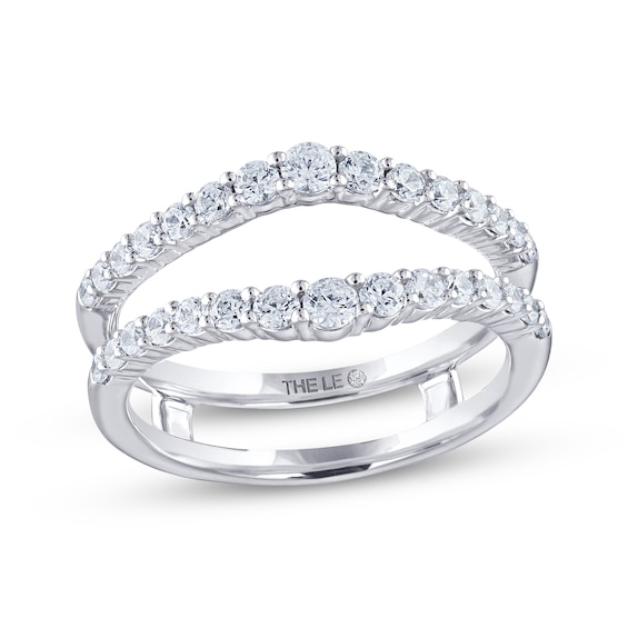 THE LEO Diamond Enhancer Ring / ct tw Round-cut 14K White Gold