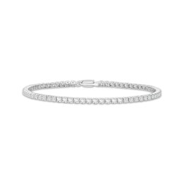 Lab-Created Diamonds by KAY Tennis Bracelet 3-1/3 ct tw 14K White Gold 7.5&quot;
