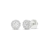 Thumbnail Image 0 of Lab-Created Diamonds by KAY Halo Stud Earrings 1/2 ct tw 14K White Gold (F/VS2)