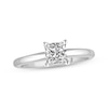 Thumbnail Image 1 of Lab-Created Diamonds by KAY Princess-Cut Solitaire Engagement Ring 3/4 ct tw 14K White Gold (F/VS2)