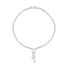 Thumbnail Image 3 of Memories Moments Magic Multi-Diamond Three-Stone Bolo Bracelet 1/4 ct tw Sterling Silver