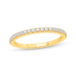 Lab-Created Diamonds by KAY Anniversary Ring 1/4 ct tw 14K Yellow Gold