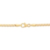 Thumbnail Image 3 of Hollow Paperclip Station Box Chain Necklace 2.45mm 10K Yellow Gold 18&quot;