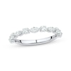 Thumbnail Image 1 of Adore Princess & Marquise-Cut Diamond Anniversary Ring 3/4 ct tw 10K White Gold