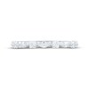 Thumbnail Image 3 of Adore Princess & Marquise-Cut Diamond Anniversary Ring 3/4 ct tw 10K White Gold