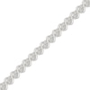 Thumbnail Image 2 of Diamond S-Link Bracelet 1/4 ct tw Sterling Silver 7.5&quot;