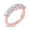 Thumbnail Image 2 of Lab-Grown Diamonds by KAY Graduated Five-Stone Anniversary Ring 2 ct tw 14K Rose Gold