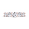 Thumbnail Image 3 of Lab-Grown Diamonds by KAY Graduated Five-Stone Anniversary Ring 2 ct tw 14K Rose Gold