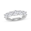 Thumbnail Image 1 of Lab-Grown Diamonds by KAY Graduated Five-Stone Anniversary Ring 2 ct tw 14K White Gold