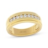 Thumbnail Image 1 of Men's THE LEO First Light Diamond Wedding Band 1/2 ct tw 14K Yellow Gold