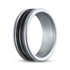 Thumbnail Image 2 of Men's Wedding Band Tungsten Carbide & Black Ion Plating 8mm