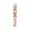 Thumbnail Image 3 of XO from KAY Round-Cut Diamond Anniversary Band 1 ct tw 14K Rose Gold