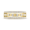 Thumbnail Image 3 of THE LEO Diamond Three-Row Anniversary Band 3/4 ct tw 14K Yellow Gold