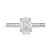 Thumbnail Image 3 of Neil Lane Artistry Oval-Cut Lab-Grown Diamond Engagement Ring 2 ct tw 14K White Gold