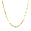 Thumbnail Image 1 of Curb Chain Necklace 3.4mm 18K Yellow Gold 22&quot;