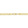 Thumbnail Image 2 of Curb Chain Necklace 3.4mm 18K Yellow Gold 22&quot;