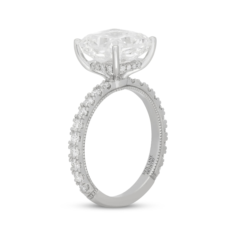 Neil Lane Artistry Cushion-Cut Lab-Created Diamond Engagement Ring 5-5/8 ct tw 14K White Gold