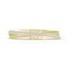 Thumbnail Image 3 of Men's Diamond Diagonal Band 1/10 ct tw 10K Yellow Gold