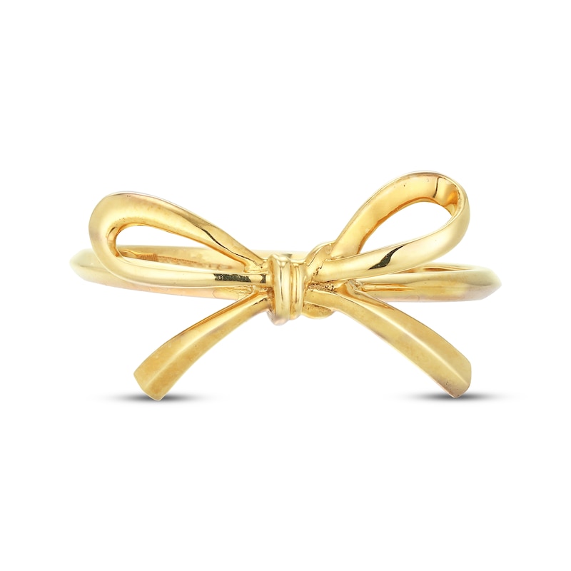 Main Image 3 of Bow Ring 10K Yellow Gold