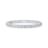 Thumbnail Image 1 of Men's Diamond Hollow Box Chain Bracelet 1-1/2 ct tw Sterling Silver 8.5&quot;