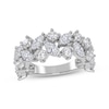 Thumbnail Image 1 of Lab-Grown Diamonds by KAY Marquise & Round-Cut Scatter Ring 2 ct tw 14K White Gold