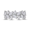 Thumbnail Image 3 of Lab-Grown Diamonds by KAY Marquise & Round-Cut Scatter Ring 2 ct tw 14K White Gold