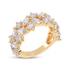 Thumbnail Image 2 of Lab-Grown Diamonds by KAY Marquise & Round-Cut Scatter Ring 2 ct tw 14K Yellow Gold