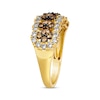 Thumbnail Image 2 of Le Vian Chocolate Waterfall Diamond Ring 1-1/5 ct tw 14K Honey Gold