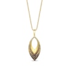 Thumbnail Image 1 of Le Vian Chocolate Ombré Diamond Necklace 7/8 ct tw 14K Honey Gold 20&quot;