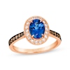 Thumbnail Image 1 of Le Vian Tanzanite Ring 3/8 ct tw Diamonds 14K Strawberry Gold