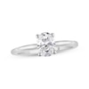 Thumbnail Image 1 of Lab-Grown Diamonds by KAY Oval-Cut Solitaire Engagement Ring 3/4 ct tw 14K White Gold (F/VS2)