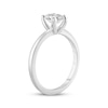 Thumbnail Image 2 of Lab-Created Diamonds by KAY Oval-Cut Solitaire Engagement Ring 3/4 ct tw 14K White Gold (F/VS2)