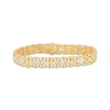 Thumbnail Image 0 of Men's Lab-Grown Diamonds by KAY Link Bracelet 2-1/2 ct tw 10K Yellow Gold 8.5"