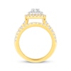 Thumbnail Image 3 of Round-Cut Diamond Halo Bridal Set 1-5/8 ct tw 14K Two-Tone Gold